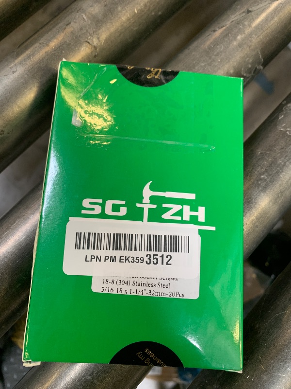 Photo 1 of 5/16-18 x 1-1/4" Button Head Socket Cap Bolts Screws, 20Pcs 304 Stainless Steel 18-8, Allen Hex Drive, Bright Finish by SG TZH(with Hex Spanner)