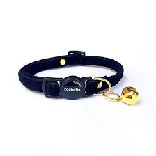 Photo 1 of Cognatio Safety Quick Release Cat Collars,Double Velvet with Bell Available in a Range Colors,Perfect for Your Kitty, Adjustable 20-30 cm (20-30cm, XmasGreen)