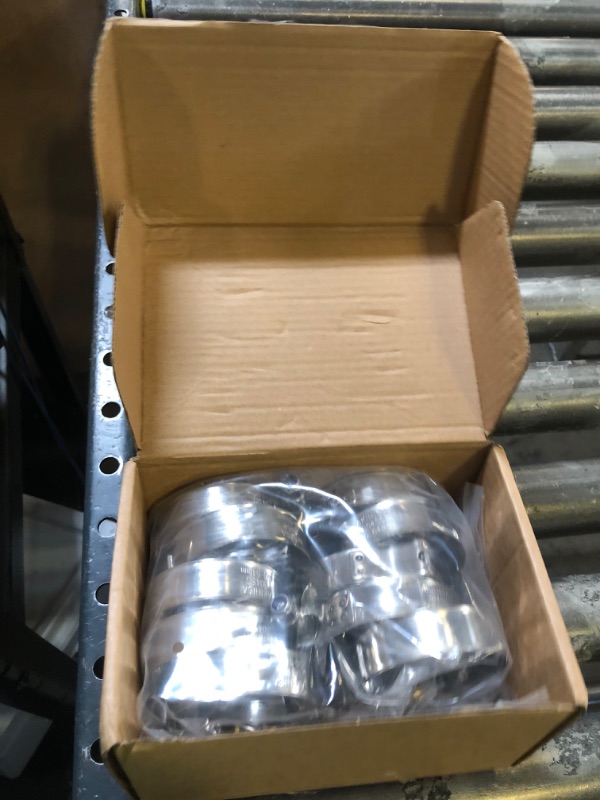 Photo 1 of 12 Pack 2 inch T-Bolt Hose Clamps, Stainless Steel_304 Working Range 56mm-64mm for 2" Hose ID, Turbo Intake Intercooler Clamp for Automotive