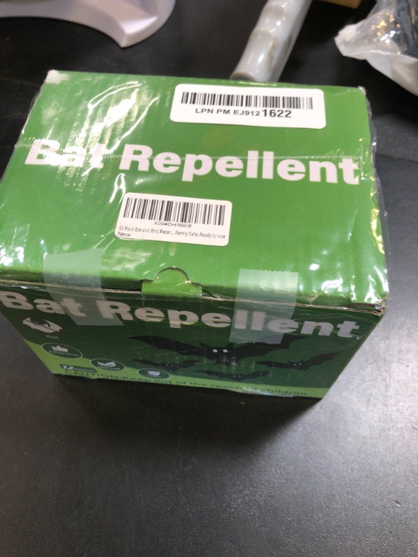 Photo 1 of 12 Pack Bat and Bird Repellent Pouches - Natural Peppermint Oil Eagle Repellent for Attic Indoor Outdoor Patio Garden Porch, Pet and Family Safe, Ready to Use