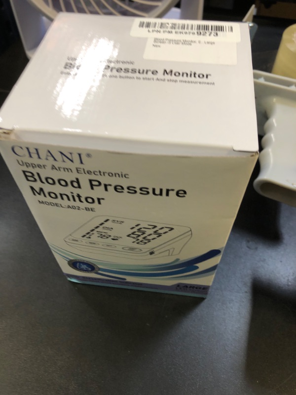 Photo 1 of Blood Pressure Monitor, Extra Large 2 Cuffs Accurate Upper Arm Blood Pressure Machine for Home Use, 9-17''&13-21''Adjustable Blood Pressure Cuff, 6 inch Backlit Large Screen /3 User Mode