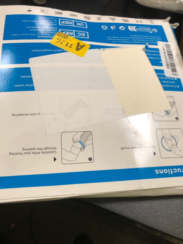 Photo 1 of Waterproof Extra Wide Leg Cast Cover for Shower Adults, Extra Large Leg Shower Cover with Non-Slip Bottom, Watertight Foot Protector for Plus Size Adults Surgery Shower Boot