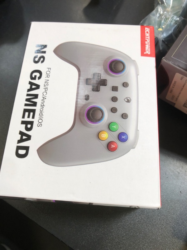 Photo 1 of ECHT Power Switch Controller for Nintendo Switch/Lite/OLED - Wireless Gaming Controller with Hall Effect Joysticks, One Key Wake-up, Programmable, 6 Axis Gyro, Turbo