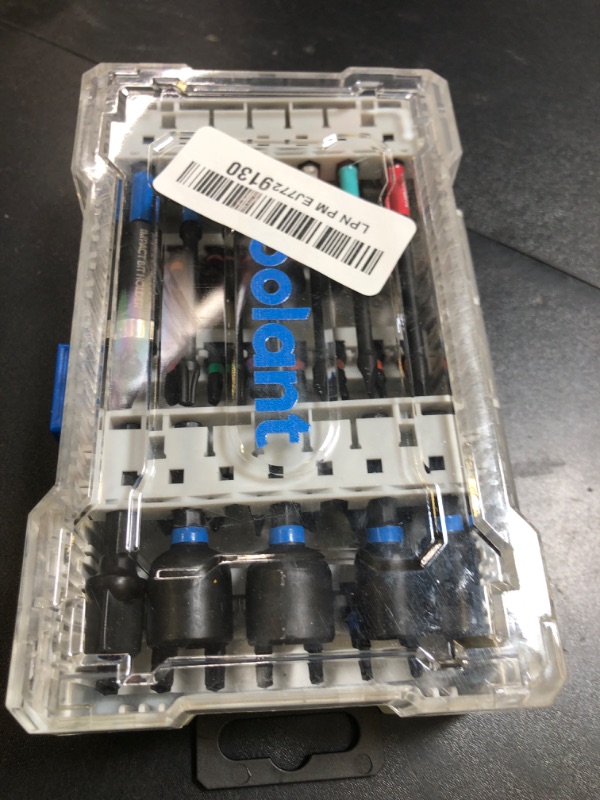 Photo 1 of toolant Impact Driver Bit Set,52-Piece S2 Steel Screwdriver Bit Set,Hex,Torx,Phillips,Slotted,Square Bits and Nut Driver with Case
