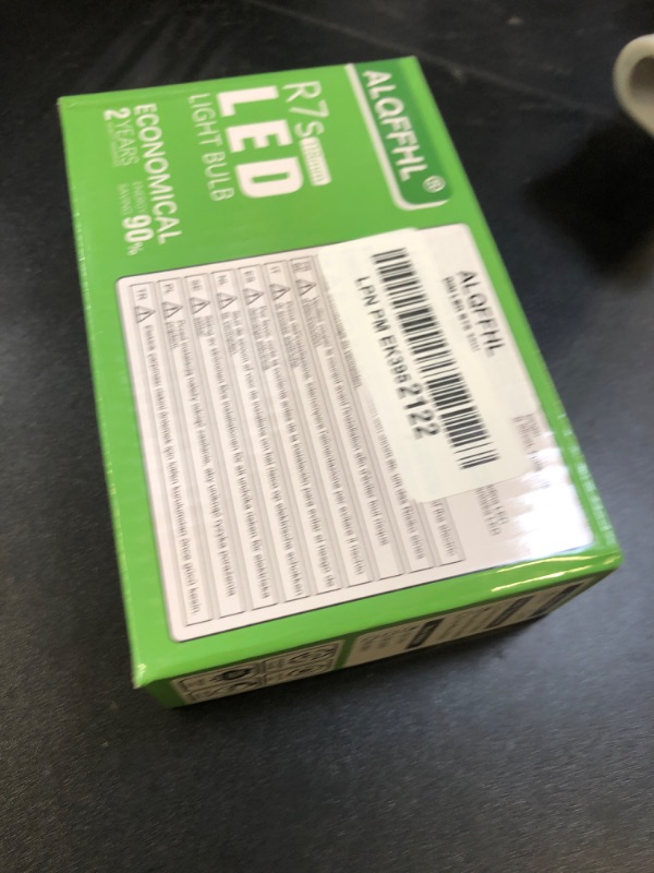 Photo 1 of R7S LED Bulb 118mm 30W, 3000 Lm AC 110-130V, Size 4.65-1.38-1.38 inch, J Type Linear Double Ended 300W Halogen Equivalent, Dimmable Flood Light Wall Floor Standing Lamp,Pack of 2(4000K Natural White)