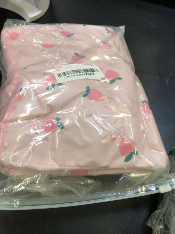 Photo 1 of PUMYPOREITY Cooling Dog Bed, Pet Cooling Mat with Pillow, Ice Silk Cooling Dog Blanket, Self Cooling Pad for Cat,Dog, Washable Summer Pet Mat for Kennel, Crates, Sofa, Floor, Pink, S