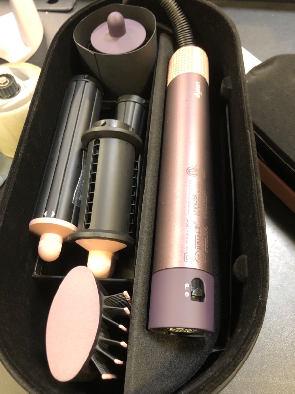 Photo 1 of Limited Edition Dyson Airwrap i.d.™ Multi-Styler and Dryer Straight+Wavy in Jasper Plum