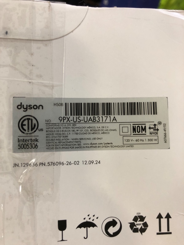Photo 1 of Limited Edition Dyson Airwrap i.d.™ Multi-Styler and Dryer Straight+Wavy in Jasper Plum