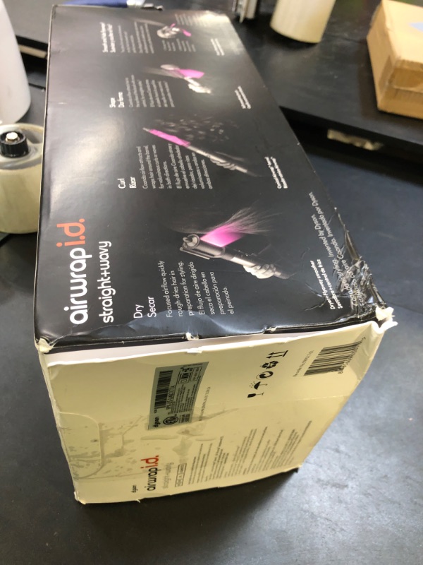 Photo 1 of Limited Edition Dyson Airwrap i.d.™ Multi-Styler and Dryer Straight+Wavy in Jasper Plum