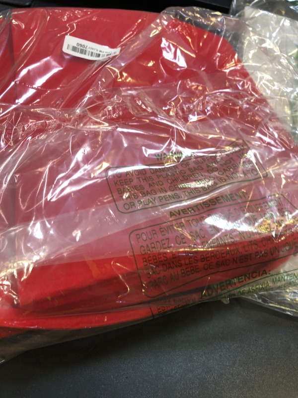 Photo 1 of Vercord Felt Zipper Handbag Tote Purse Duffel Backpack Organizer Insert Red Large