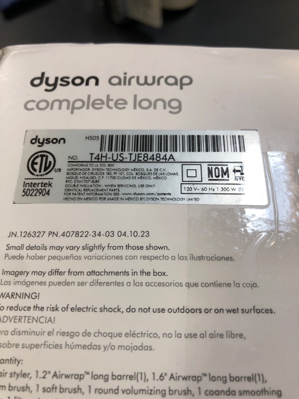 Photo 1 of Dyson Airwrap™ Multi-Styler Complete Long, Nickel/Copper