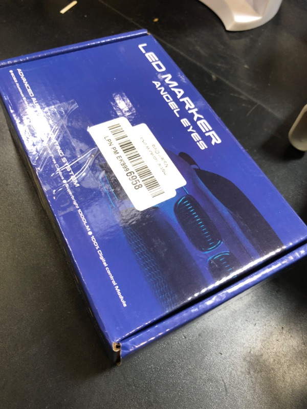 Photo 1 of APMAT H8 LED Angel Eyes Halo Bulb Light Compatible for BMW E90 E92 E70 E71 E82 E89 M6 1 3 5 Series X5 X6 Z4, 6000K Xenon 120W White Lamps Marker Lights