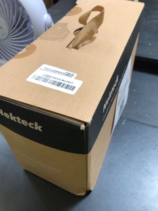 Photo 1 of Nekteck Cordless Shiatsu Neck and Back Massager with Soothing Heat, Electric Deep Tissue 3D Kneading Massage Pillow for Shoulder, Leg, Body Muscle Pain Relief, Home, Office, and Car Use