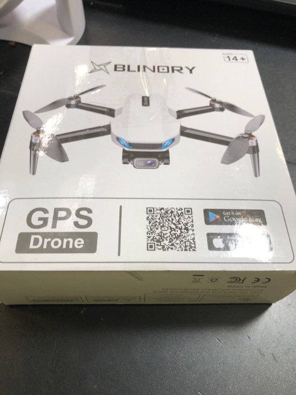 Photo 1 of Drone with Camera for Adults, 2K HD GPS Drones with Auto Return, Follow Me, Circle Fly, Waypoint Fly, Optical Flow, Brushless Motor, Foldable 5G Transmission FPV Quadcopter