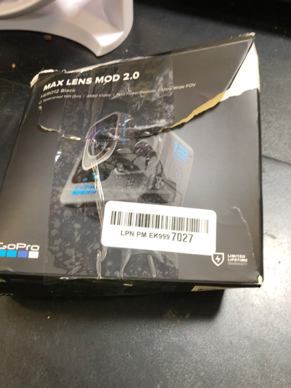 Photo 1 of GoPro Max Lens Mod 2.0 (HERO12 Black) - Official GoPro Accessory, Black