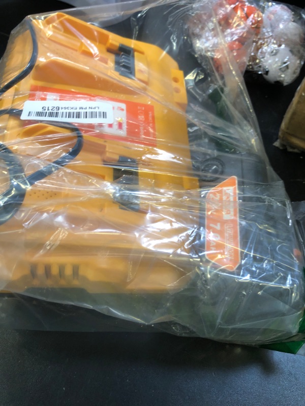 Photo 1 of 7.0Ah Replacement for Dewalt 20V Battery with DCB102 Dual Port Charger