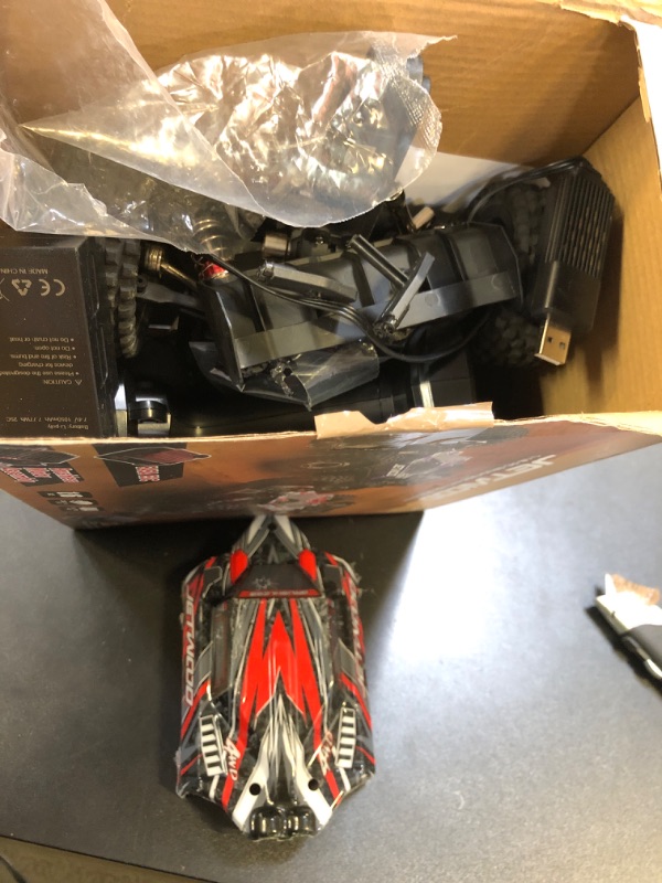 Photo 1 of Jetwood x Hyper go 1/16 Fast Brushless RC Cars for Adults, Max 42 mph High Speed Remote Control Car for Boys, Electric RTR Race RC Truck, Hobby Grade RC Buggy, Offroad All Terrian JC16EP with 2 Lipo