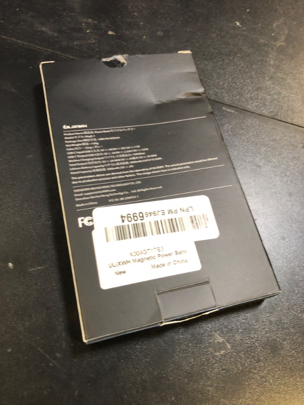 Photo 1 of [0.3‘’ Ultra Slim] [Alloy-Made] ULiXWH Magsafe Portable Charger for iPhone, 2025 Upgrade 5000mAh Fast Charging Magnetic Power Bank, Wireless Battery Pack for iPhone 16 15 Pro Max 14 13 12, Desert Gold