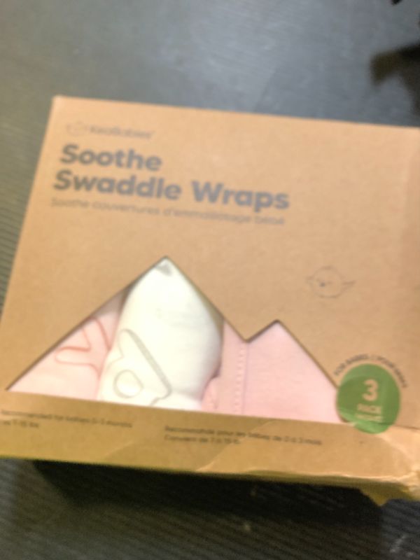 Photo 1 of 3-Pack Organic Baby Swaddle Sleep Sacks - Swaddles for Newborns, Infant 0-3 Months, Baby Girls, Boys, Soft & Snug Newborn Sleep Sack, Nursery Swaddling Blankets (ABC Land Rose)