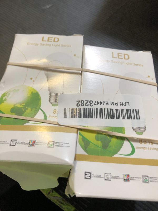 Photo 1 of 2 Pack LED Garage Door Opener Bulbs, 4000K, White, Compatible with All Garage Door Opener Brands Such as Genie, Chamberlain, Craftsman and LiftMaster Operators