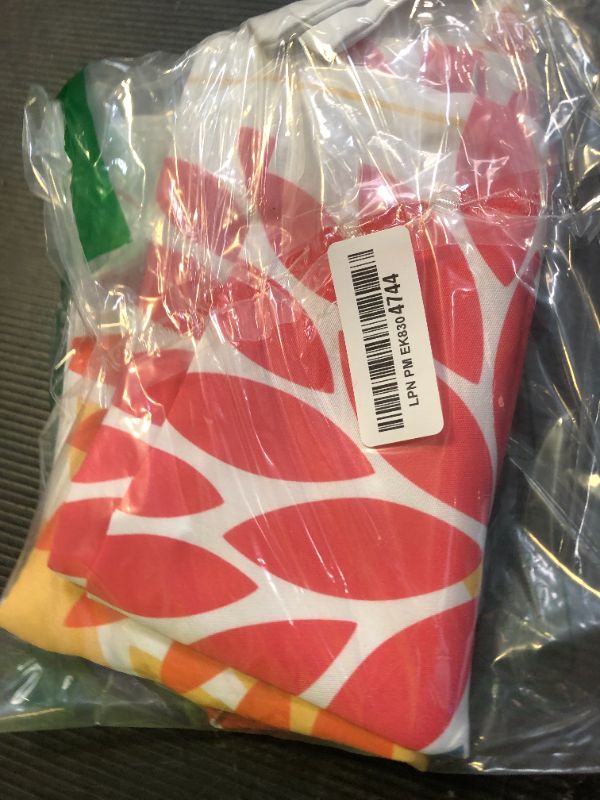 Photo 1 of DFXSZ Outdoor Pillow Covers 18x18 Inch Set of 2 Orange Yellow Red Flower Decorative Waterproof Fall Summer Outdoor Pillow Covers for Patio Funiture Garden Couch 168G18