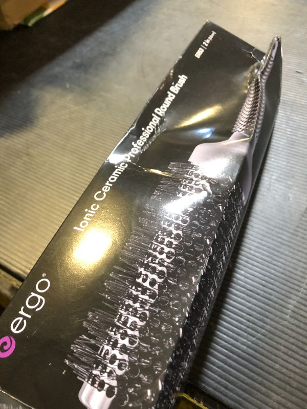 Photo 1 of Ergo Ceramic Ionic Round Brush for Blow Out - Salon Quality Hair Brushes for Women - Roller Brush for Blow Drying, Wet and Dry Hair Styling, Volumizing Hair Care - ER53: 2"