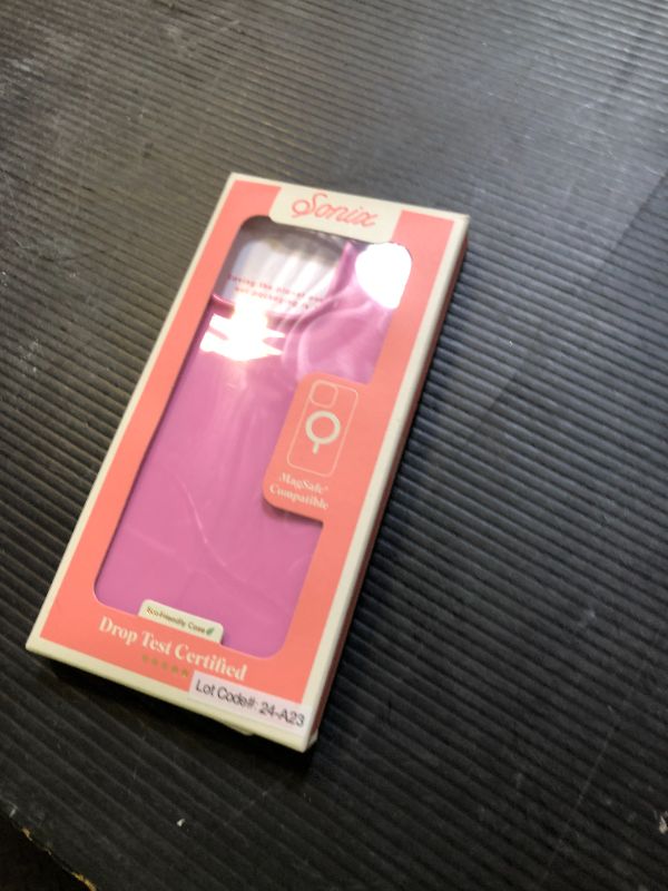 Photo 1 of Sonix Case for iPhone 16 Pro | Compatible with MagSafe | 10ft Drop Tested | Gloss Pink Rose