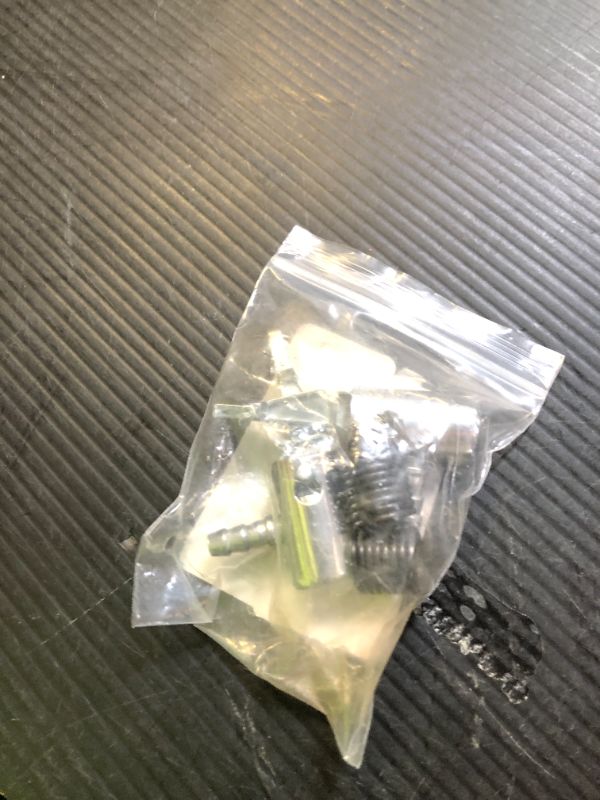 Photo 1 of Wogomz 2PCS 1/4" Lock On Air Chuck, Metal Locking Air Chuck with Clamps, Air Compressor Tire Inflator Chuck Pump Replacement Air Nozzle, Hose End with Barb Connector for Hose Repair