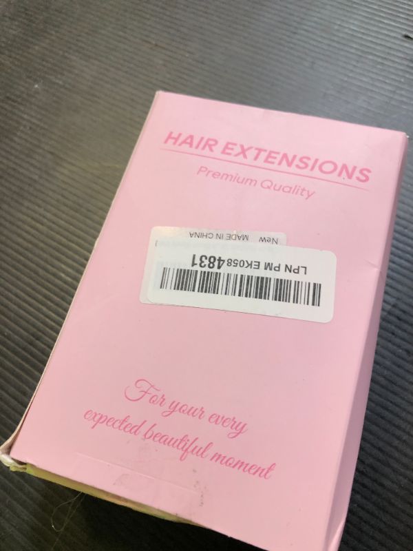 Photo 1 of Clip on Ponytails for Women - 14 Inch Curly Ponytail Extension, Wavy Pony Tails Hair Extensions, Synthetic Hair Extensions Ponytail, Clip in Ponytail (Color: Medium Blonde With Bleach Blonde Ends)