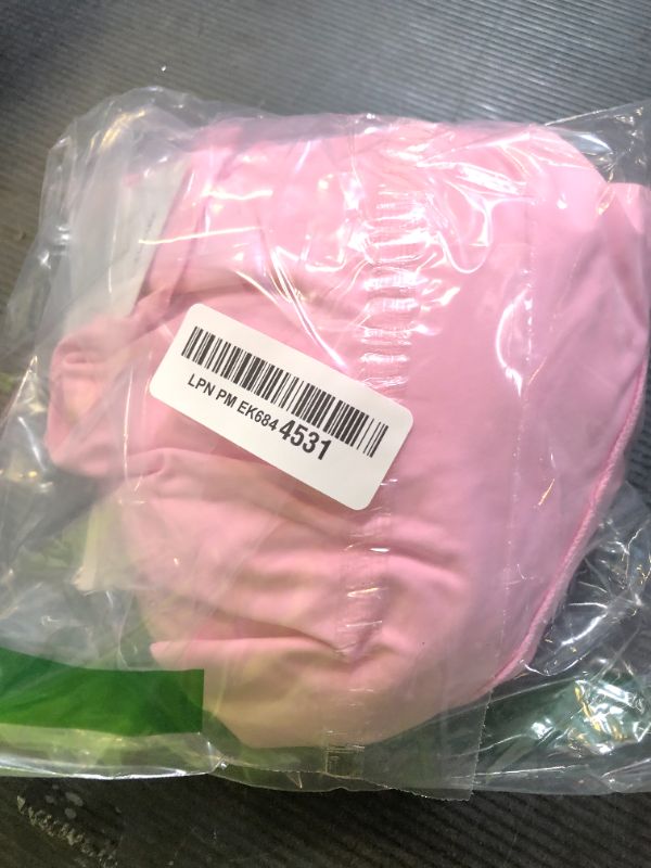 Photo 1 of Two Piece Workout Sets For Women Straps Cross Back Tank Top Matching High Waist Booty Lifting Biker Shorts 2 Piece Gym Yoga Active Wear Outfits Womens Athletic Work Out Clothes Colorblock Pink M