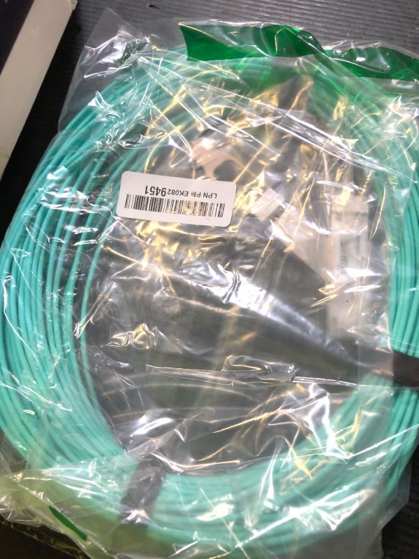 Photo 1 of 100G QSFP28 Active Optical Cable - 100GBASE QSFP28 to QSFP28(EDR) OM3 AOC Cable for Mellanox MFA1A00-C030, 30-Meter
