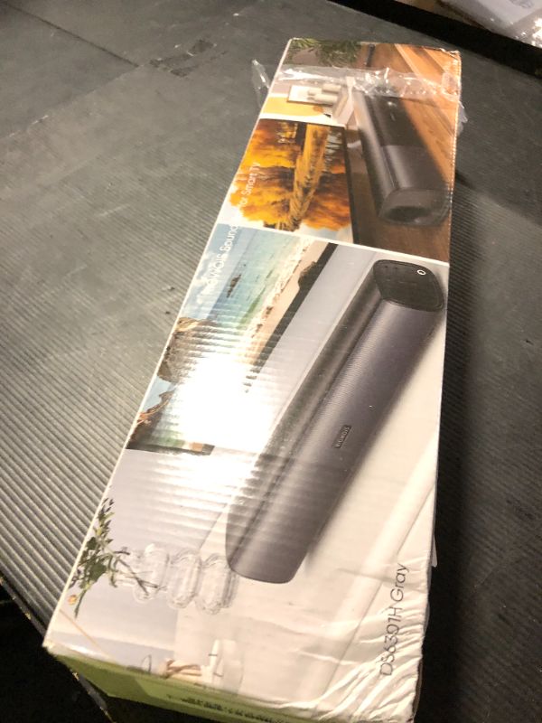 Photo 1 of RIOWOIS Sound Bar for Smart TV, Soundbar TV Speakers with Customized Bass Reflector, Compact Design and Easy Set up, Home Audio Surround Sound System for TV PC Projector, Wall Mountable