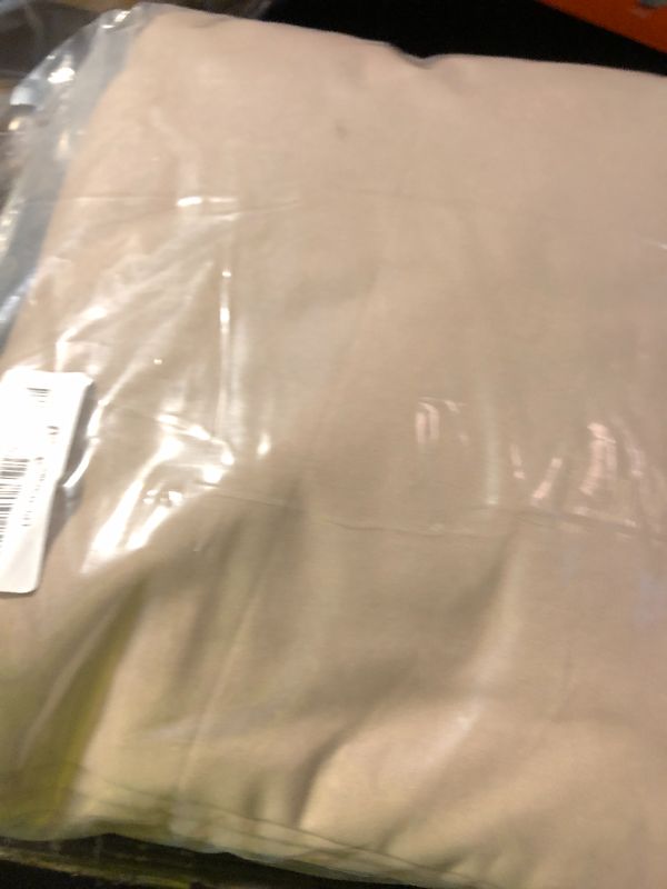Photo 1 of Bedsure Khaki Oversized Queen Duvet Cover - 3 Pieces Prewashed Extra Soft Bedding Set, Includes 1 Duvet Cover 98x98 Inches with Zipper Closure & 2 Pillow Shams, Comforter Not Included