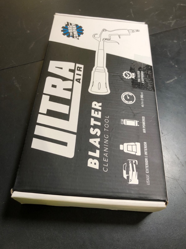 Photo 1 of The Rag Company - The Ultra Air Blaster (Version 2) – Lift and Blast Dirt and Debris Away for Interior Detailing; Durable and Ergonomic Metal Design; Trigger Operated