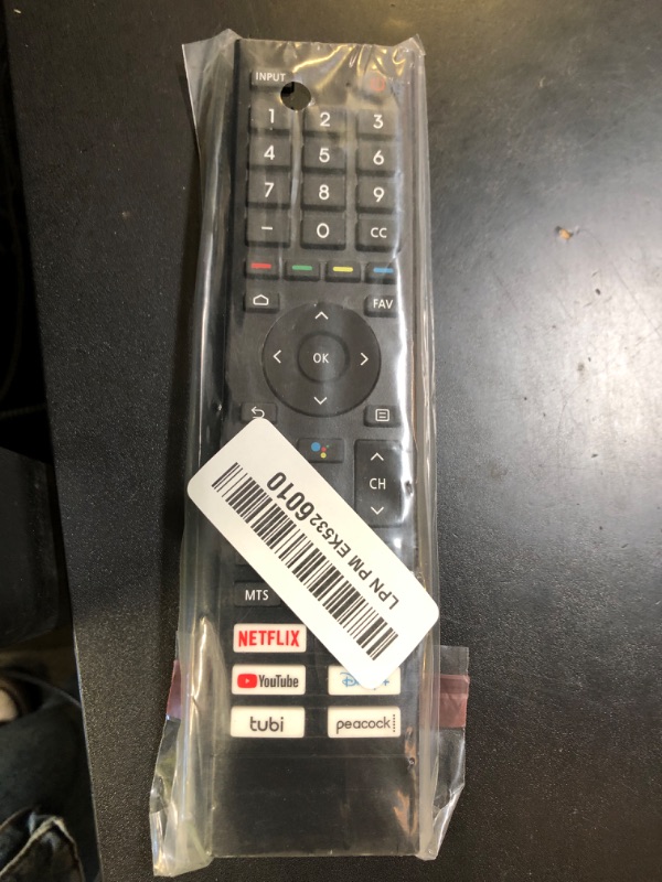Photo 1 of ERF3J80H Universal Replaced Remote Fit for All Hisense 4K UHD Android Smart TV A6G U6G U8G Series 75A6G 70A6G 65A6G 60A6G 55A6G 50A6G 43A6G 55U68G 50U6G 65U6G 75U6G 50U68G 75U68G [NO Voice Command]