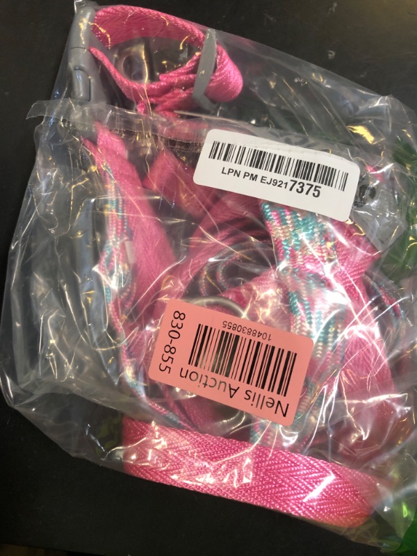 Photo 1 of Paworld Service Dog Harness and Leash Set, No-Pull Service Dog Vest with 4 PCS Reflective Patches, Dog Vest Harness with Handle, Pet Harness for Small Medium Large Dogs in Training (Pink, S)