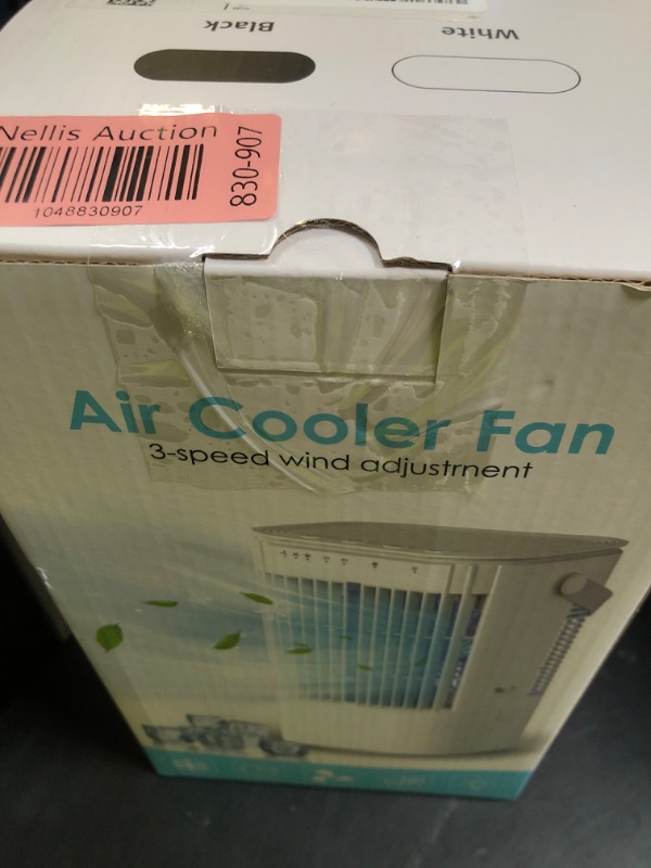 Photo 1 of Portable air conditioners, 4-in-1 Mini air conditioner Fan, Small air conditioner with 1000ml water tank, 3 Speeds, Adjustable wind direction, 7 Color Lights, Suitable for Offices, Bedrooms