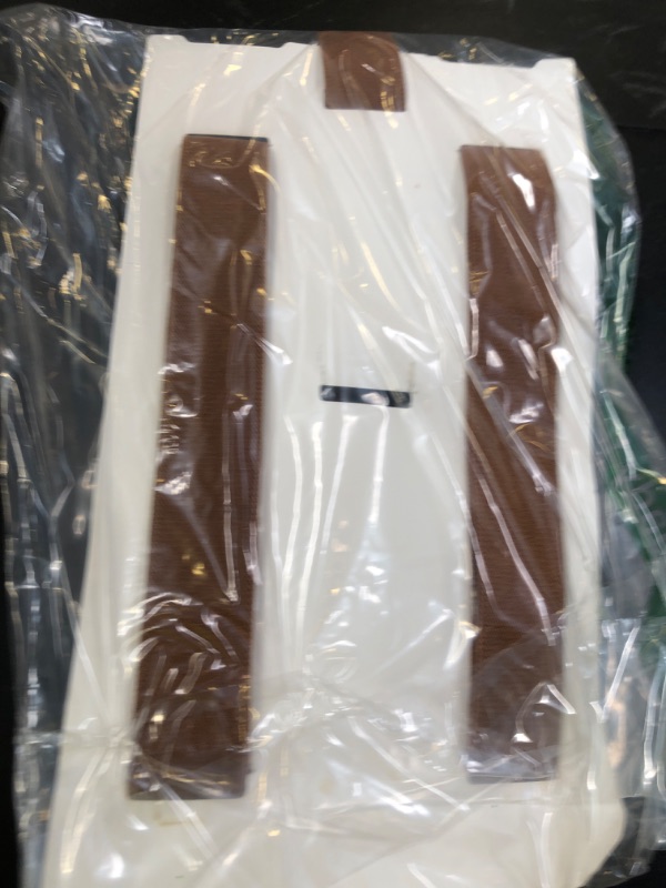 Photo 1 of Mcvotcot Suspenders for Men Y Back Adjustable Elastic with Strong Clips 47 Inches Brown