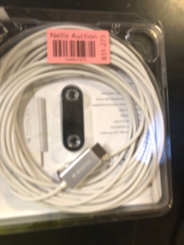 Photo 1 of YSerendept HDMI 2.1 Cable 24.6ft White 4K 8K Fiber Optic HDMI Cable[8K@60Hz 4K@120Hz,48Gbps,Dynamic HDR,eARC,HDCP 2.2&2.3, 3D] Compatible with 4090,RX 7900 XTX,Monitor,PS5,Soundbar
