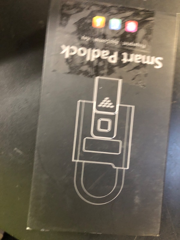 Photo 1 of eLinkSmart Fingerprint Padlock with Key Backup, Heavy Duty Weatherproof Bluetooth Biometric Keyless Electronic Digital Smart Pad Lock for Gate Outdoor Fence Gym Locker Pool Shed Storage