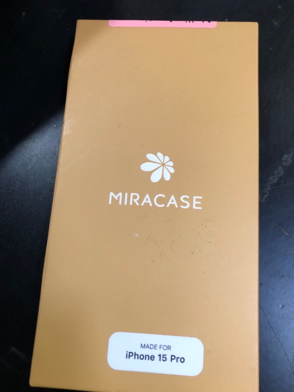 Photo 1 of Miracase Magnetic for iPhone 15 Pro Case [Compatible with MagSafe] Full-Body Phone case with Built-in Glass Screen Protector& Camera Protector, Military Drop Proof 15 Pro Cover 6.1 inch, Storm Blue