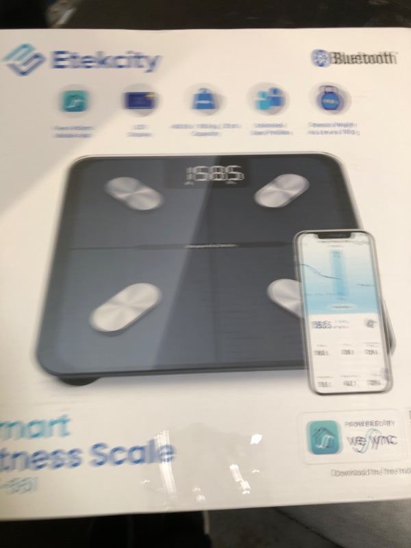 Photo 1 of Etekcity Smart Scale for Body Weight FSA HSA Store Eligible, Bathroom Digital Weighing Scale with BMI, Body Fat, Muscle Mass, Accurate Bluetooth Home User Health Equipment Sync Apps