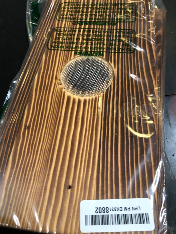 Photo 1 of Squirrel Feeder for Outside, Squirrel Picnic Table Feeder for Corn Cob, Peanut and Nuts, Hanging Chipmunk House Box for Outdoors with Window and Squirrel Water Feeder