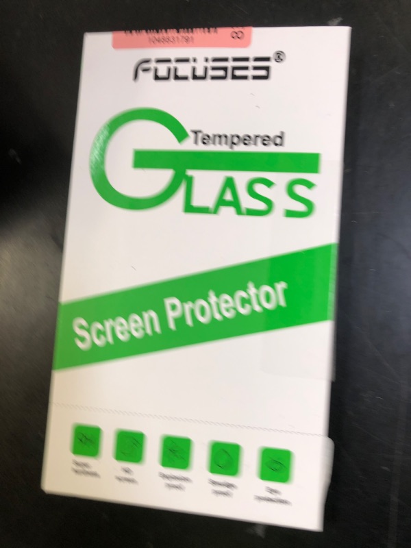 Photo 1 of Focuses Anti Blue Light Screen Protector for iPhone 16 Pro Max 2Pack+Camera Lens Protector 2Pack 2.5D Colorless Anti Blue Light Screen Protector 9H Tempered Glass for iPhone 16 Pro Max