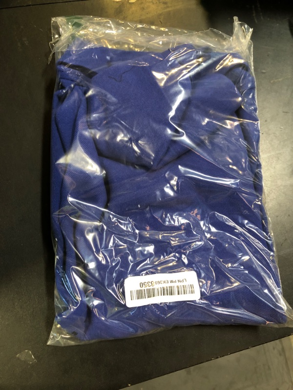 Photo 1 of POLO RALPH LAUREN Mens Custom Slim Fit Mesh Polo Shirt (Medium, Royal Blue (Light Blue Pony))