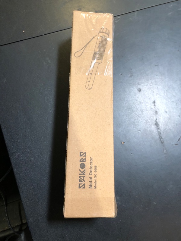 Photo 1 of SAKOBS Metal Detector Pinpointer Wand: 5" Detection Depth, IP68 Fully Waterproof, Up to 66 Feet Underwater, 360°Detection Handheld Pin Pointer, 3 Modes (Buzzer, Vibration,Sound) for Adults & Kids