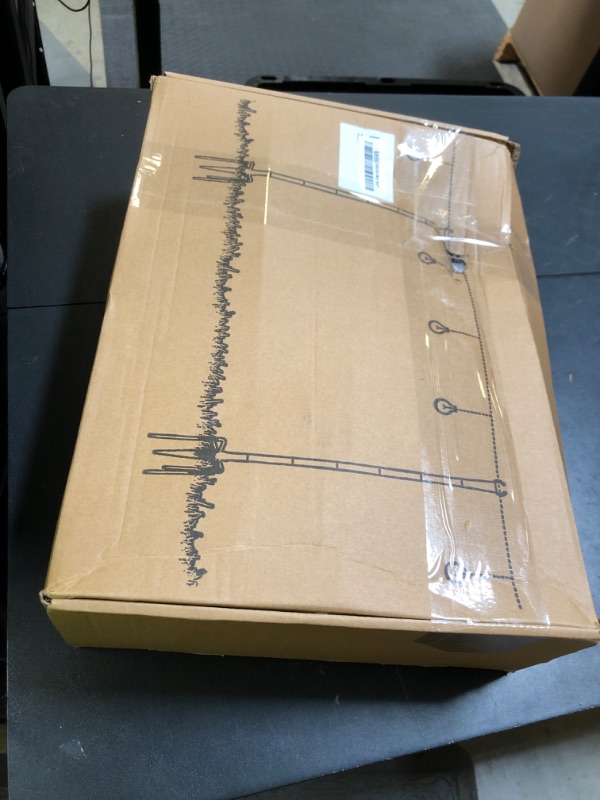 Photo 1 of 4 Pack 10Ft String Light Poles for Outside, Thickened Metal Lights Hanger Pole Outdoor with Fork, Lighting Hanging Post Accessories for Patio Decor Garden Backyard Yard Front Porch Outside Decorations