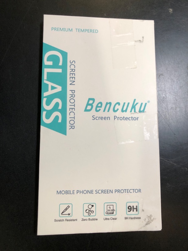 Photo 1 of Bencuku 2 Pack Screen Protector Designed for iPhone 14 [6.1-inch] Tempered Glass, Anti Scratch, Bubble Free