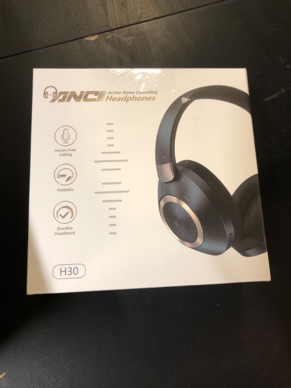 Photo 1 of EAORUL Active Noise Cancelling Headphones, 100H Playtime Headphones Wireless Bluetooth, Bluetooth Headphone with Mic, Over Ear Wireless Headphone with Deep Bass,Fast Charging for Travel