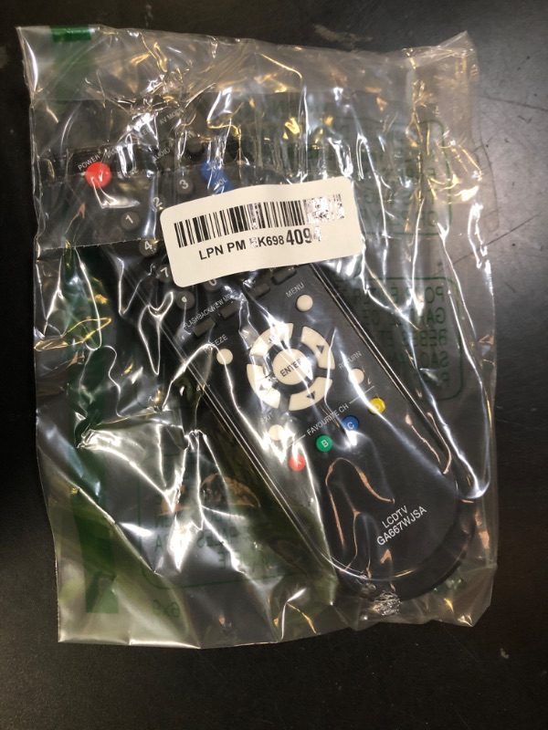 Photo 1 of New GA667WJSA Replacement Remote for Sharp TV LC-32AV22U LC-60LE600U LC-46SB54 LC-52SB55U LC-32SB27U LC-46SB54U LC32SB24U LC-32D49 LC-32D49U LC-37SB24 LC-32D44U LC32D47U LC52SB55U LC37D44U LC-32D47